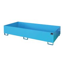 Stalen Stelling Lekbak Bauer Blauw 2650x1300x435 mm 1135 Liter