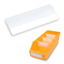 Labelhouder Stellingbak STEMO 30 mm - Breedte naar Keuze