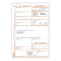 CMR handset 5-voud met INDRUK genummerd - 500st 