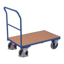 Plateauwagen 500 kg 1230x800 mm met Open Beugel