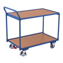 Tafelwagen 250 kg 850x500 mm H980 mm 2 Etages