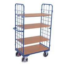 Etagewagen 400 kg 850x500 mm 2 Gaaswanden 4 Etages