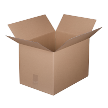 Vouwdoos FEFCO 0201 392x292x284 mm C-golf bruin nieuw