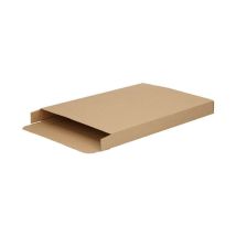 Brievenbusdoos A4 Zijklep 50 stuks FEFCO 0409 299x213x28 mm E-golf bruin