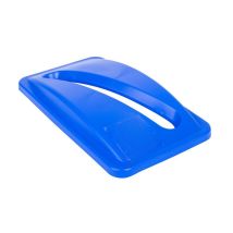 Deksel met Gleuf voor Afvalbak 60/87 liter Blauw 