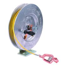 Aardkabel Haspel 15 m inclusief Klem 3/16"x4"