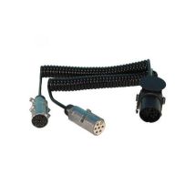 Adapterspiraal 24V voor verlichting van 1x15 polig naar 2x7 polig