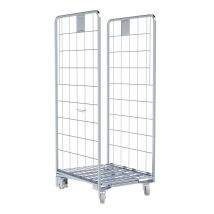 Nestbare Rolcontainer Ergo 1570 light Staal 2-zijdig - Wielen Ø 100 mm