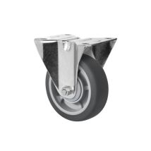 Bokwiel Ø100 mm PP/TPE Zwart 135 kg