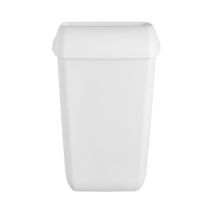 Afvalbak Kunststof Mat Wit 43 liter