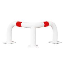 Beschermbeugel L-profiel Verzinkt Rood/Wit 350x600x600 mm