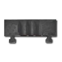 Eindstuk Man Kabelbeschermer 3 Kanalen Groot Zwart