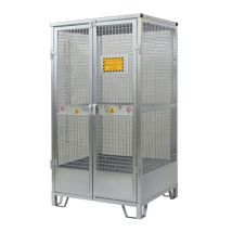 Gasflessenopslag  9 - 12 Stuks 1130x960x2100 mm
