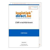 CMR blokken 4-voud 25 CMR's/blok - 1 dekblad 80 g/m²