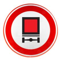 Verkeersbord RVV C22 Gesloten voor ADR Ø 60 cm