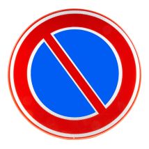 Verkeersbord RVV E01 Parkeerverbod, maar stilstaan mag wel Ø 60 cm
