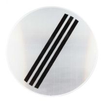 Verkeersbord RVV F08 Einde van alle geboden Ø60 cm