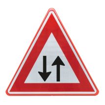 Verkeersbord RVV J29 Waarschuwing tegenliggers 90 cm