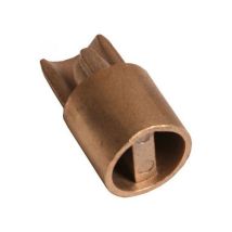 Adapter onder sleufaansluiting (halve maan)