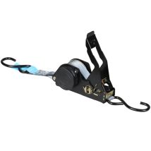 Zelfoprollende Spanband 25 mm 0,5 ton 3M met S-haak