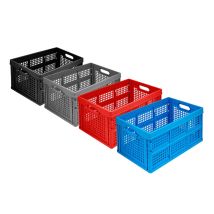 Vouwkrat Kunststof 530x350x283 mm - Kleur naar Keuze
