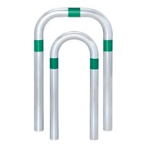 Beschermbeugel Inbetonneren Grijs/Groen 360x800xØ60 mm