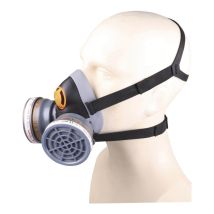 Halfgelaatsmasker Deltaplus M6400 met 2 filterpatronen