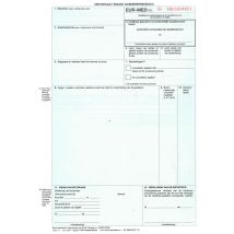 EUR-MED certificaat laser drievoud - 25 sets