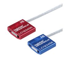 Cableseal aluminium huis Ø3,5x300 mm - Met opdruk - Kleur naar keuze Logistiekconcurrent