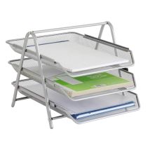 3 Lades Brievenbak A4 Office Depot Zilver