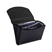 Sorteermap Exacompta Exactive 33x5x26 cm Zwart