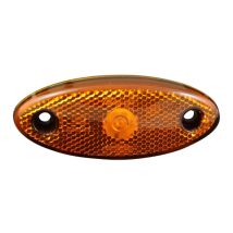 LED Markeringslamp  Oranje 12/24 Volt