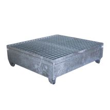 Stalen Lekbak IBC Tank 1320x1220x400mm 440 liter