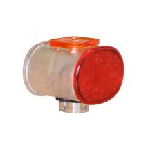 Lens Aspöck rood / wit / oranje Superpoint II 