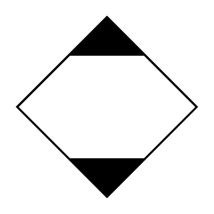 Gevaarsetiket LQ zelfklevend polyethyleen op rol (1000 stuks)