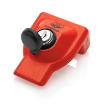 Luchthandslot Powerlock voor Trailers Anti-diefstal Rood