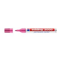 Permanente Marker Edding 3000 Roze Navulbaar