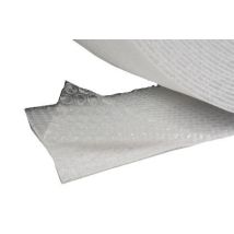 Noppenfolie 80 my gelamineerd met 1mm. schuimfolie 100 cm. x 100 meter