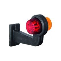 Pendellamp Gylle haaks model oranje rood