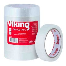 Plakband Viking Transparant - 6 rollen 1