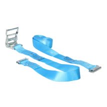 Spanband 50 mm 2 ton 5M Blauw met Sleufgatfitting