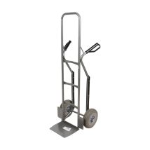 Stalen steekwagen antilekwielen