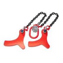 Hijsketting 2-sprong voor stelconplaten 2 ton 2 x 80 cm