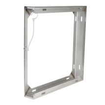 Stempelplaathouder RVS Mattral 500x500x40/50/60 mm voor 1 Stempelplaat