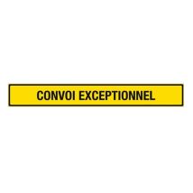 Bord Aluminium "Convoi expectionnel" 1900x250x2 mm 