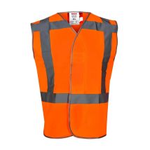 Veiligheidsvest Oxxa Anika 0175 fluo oranje met RWS-strepen