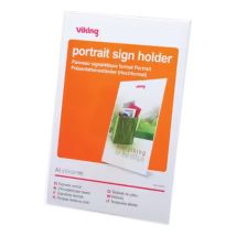 Bordhouder A4 Viking Transparant