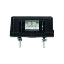 WAS kentekenlamp LED zwart 1800 mm kabel