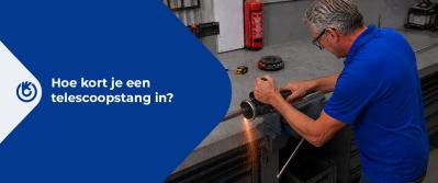 Hoe kort je een telescoopstang in?
