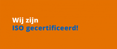 Wij zijn ISO gecertificeerd!